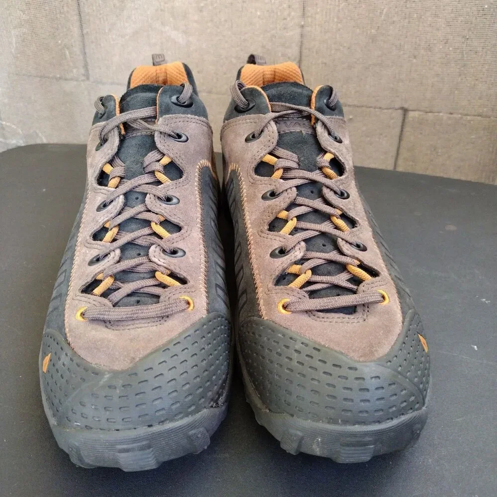 VASQUE 7006M Juxt Hiking Shoes Mens Sz 14 M Sudan Brown/Black Suede Trail Shoes